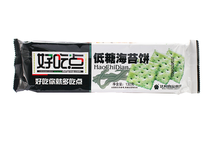 DALIYUAN LOW SUGAR SEAWEED BISCUIT 130G